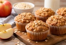 Wholesome Snack Alert: Kids and Families Enjoy Protein-Rich Apple Muffins